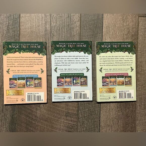 3-Book Bundle of The Magic Treehouse Series by Mary Pope Osborne. (#10/#11/#12) - Picture 2 of 2